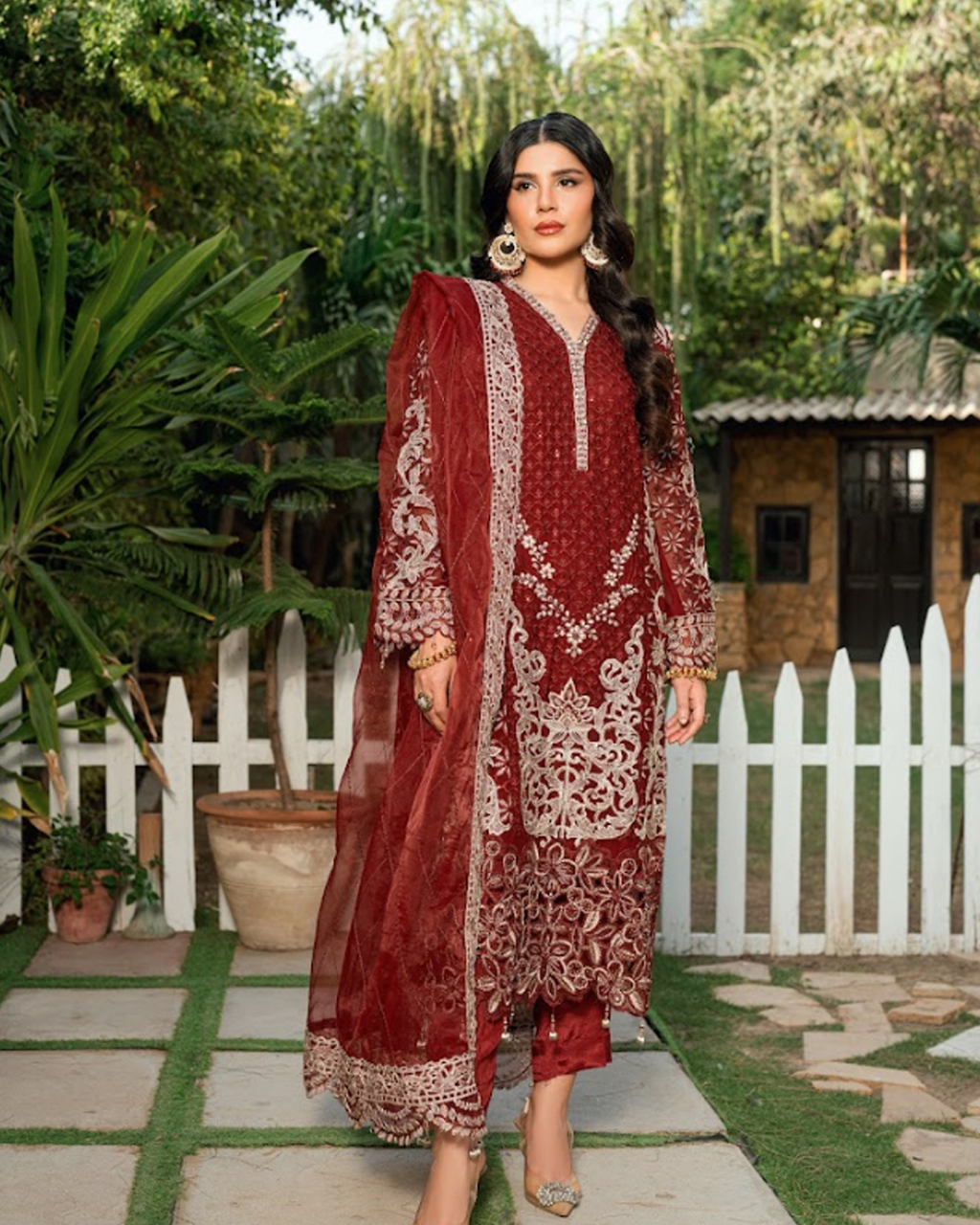 Burgundy Suit
