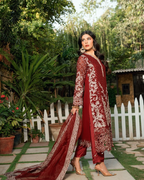 Burgundy Suit