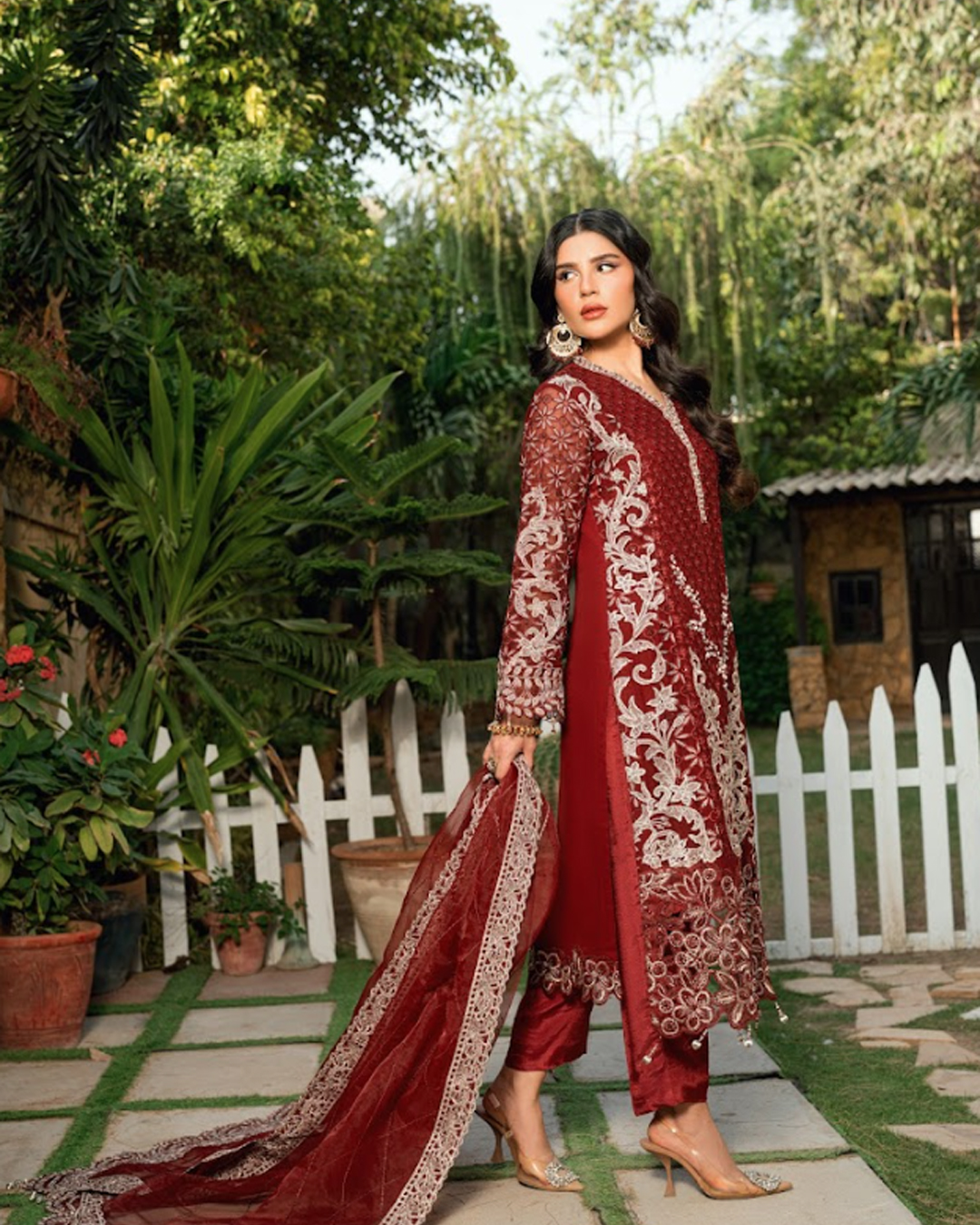 Burgundy Suit