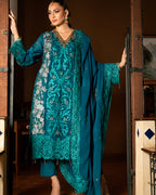 Teal Blue Suit