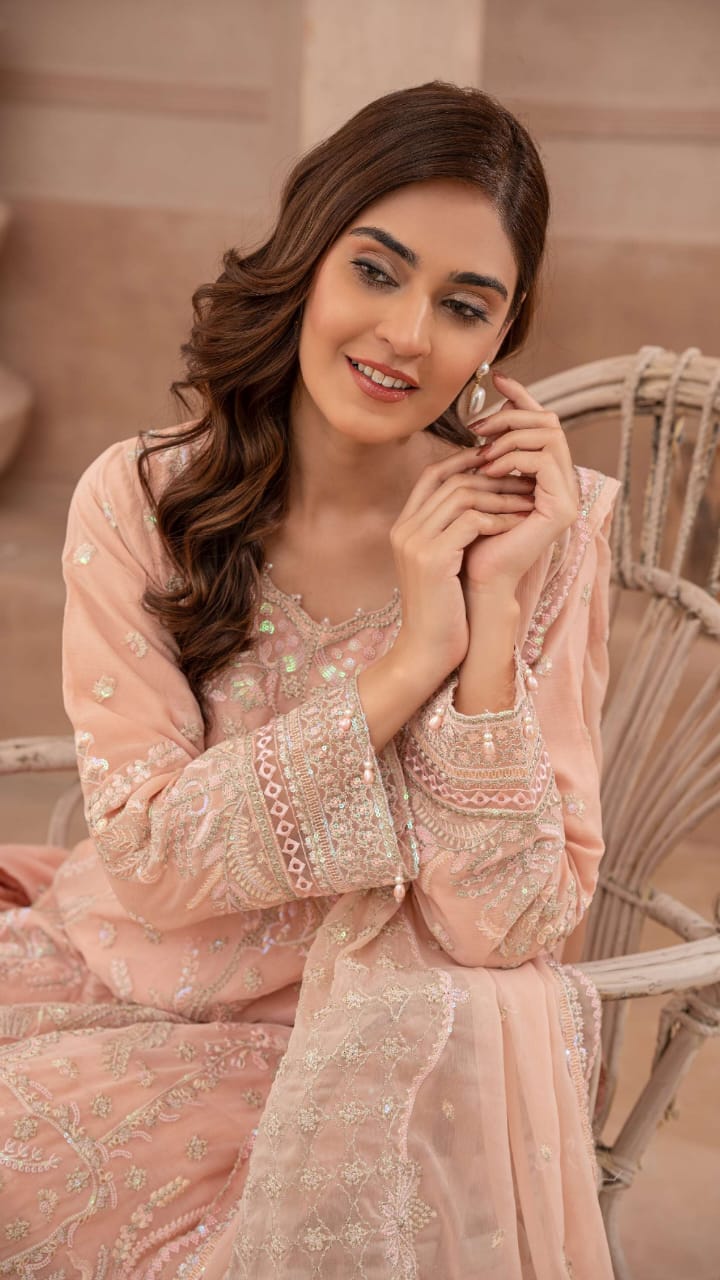 MUSKAN Blush Veil